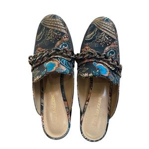 Vintage Enzo Angiolini Patterned Loafers